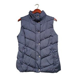 GAP Blue Quilted Vest